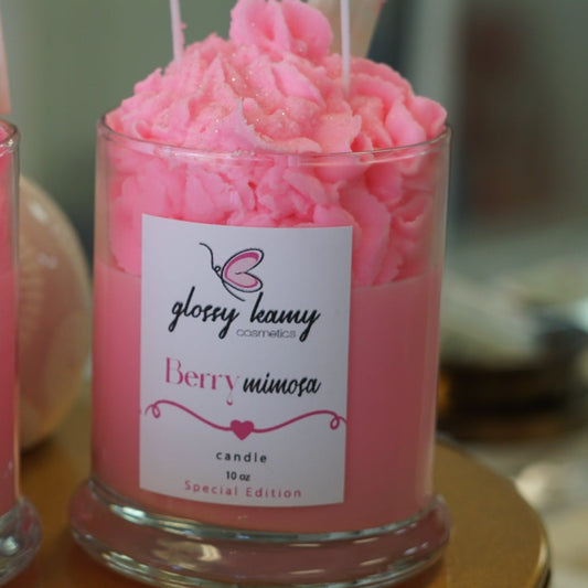Berry Mimosa Candle